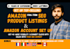 set up amazon fba fbm product listings for pl, SEO amazon listing optimization