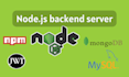 create a custom nodejs backend application