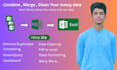 do excel macros ,vba ,cleaning , and automation