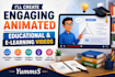 create animated training, educational and online course videos