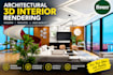 create photorealistic 3d interior renders and walkthroughs