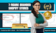 setup branded dropshipping store or shopify website design