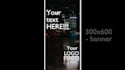make modern web banners for your business