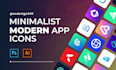 do custom mobile app icons and logo for android and ios