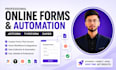 create advanced jotform or typeform with logic automation and integration