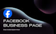 provide business pages and all set up on facebook