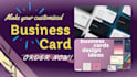 design your business card