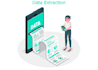 create ai tool to extract relevant data from PDF and financial reports etc