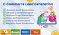 do ecommerce and shopify lead generation
