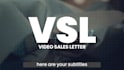 produce stunning vsl, video sales letter or sales video