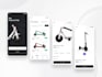 develop escooter app, ebike app, location finder app, gps tracking app, taxi app