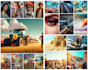 create custom ai art with midjourney or dall e