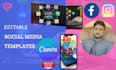 design social media posts and templates on canva