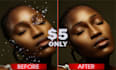 enhance, improve, upscale photo to high resolution