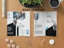 do creative bifold and trifold broachers design