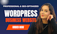 design basic website using wordpress