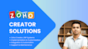 do zoho creator, customer portal, custom app development