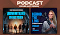 design proessional podcast cover art or thumbnail