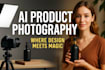 do custom ai product photography with ai models and expert ai image editing