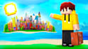 make a 2d minecraft thumbnail for your video