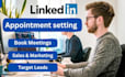 be linkedin appointment setter and chatgpt outreach expert