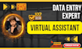be your best professional fast data entry, virtual assistant