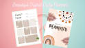 design digital stickers and digital planner or for etsy shop