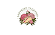 modern taco restaurant flowers bright fun logo