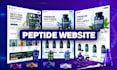 build fda compliant peptide website, research peptide store on ecommerce store
