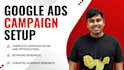 setup KPI focused google ads PPC campaign