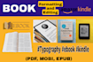 do kdp book formatting, paperback and ebook publishing for amazon KDP