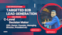 do b2b lead generation, find contact info, email address, phone number