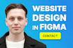design your mobile app UI or website in figma for better UX, conversion rates