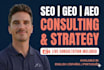 provide expert SEO, GEO, and aeo consulting