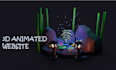 create 3d landing page with three js and webgl