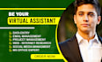 be virtual assistant do data entry web research data input