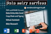 efficient data entry and copy paste and document translation