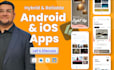 develop ios and android apps in flutter, mobile app development