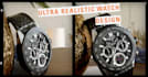 create 3d watch design, renders, and animation