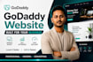 design and build a professional godaddy website for your business