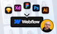 convert your figma file into a functional webflow website