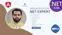 develop a web application in angular, asp net core, mvc, apis