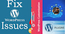 fix wordpress php errors custom develop and customization