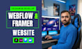 turn your figma design into a responsive webflow or framer website