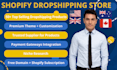 create shopify dropshipping store
