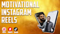 make motivational instagram reels