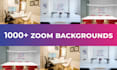 design custom zoom virtual backgrounds with your logo