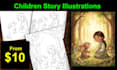do children book illustrations