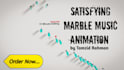 do marble animation video
