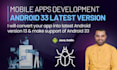 fix apps are affected by google play target API level requirements